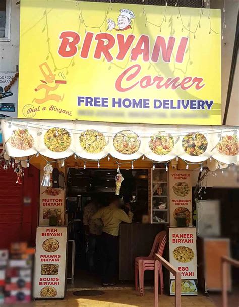 Biryani corner. Biryani Corner brings the great tradition that southern / Northern States of India is known for Dum Biryani. We specialize in traditional Fresh ingredients, traditional spices. Biryani Corner House pulsates with the spirit of offering an energetic dining experience that takes guests on an eclectic culinary adventure through some of the most ... 