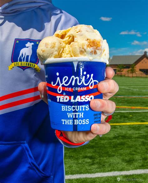 Biscuits with the boss ice cream. Facebook x.com Reddit Ted Lasso's Biscuits with the Boss ice cream 5.0 / 5 Find shops As Ted Lasso makes its season 3 debut, ice cream purveyor Jeni's has released a limited … 