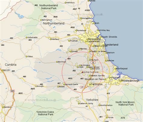 Bishop Auckland - Durham driving directions - journey, distance, …