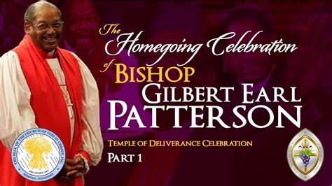 The Rhema Word delivered through our late Bishop and Pastor, Gilbert Earl Patterson on Easter Sunday, 2004.Acts:1:1-51.800.544.3571 (tape #1300)Temple of Del.... 