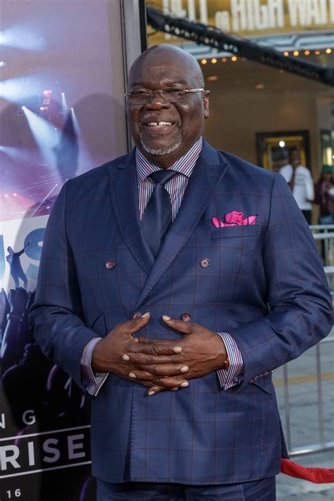 Bishop jakes. Bishop T.D. Jakes: I wanted to reduce the impact of gentrification by multifamily mixed use facilities on a land site that is adjacent to Tyler Perry Studios and right down the street from Google ... 