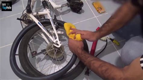 Bisiklet iç lastik yama nasıl yapılır