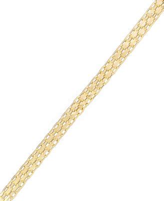 Bismark Chain Bracelet in 10k Gold - Macys