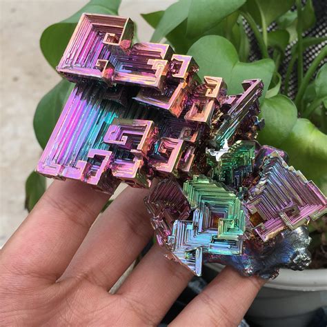 Bismuth and Quartz - Etsy