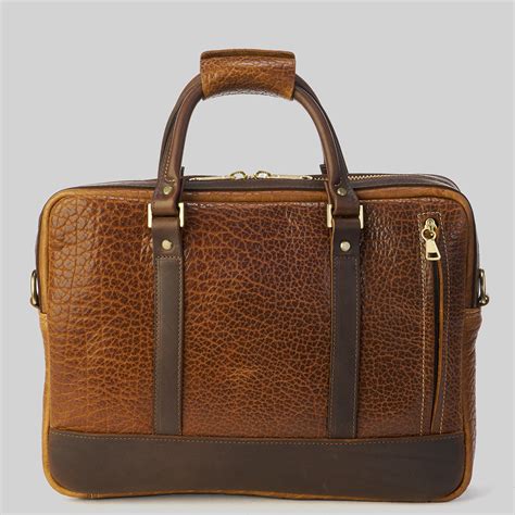 Bison Briefcase #551 — Coronado Leather