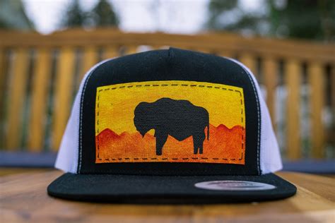 Bison Trucker Hat - Etsy