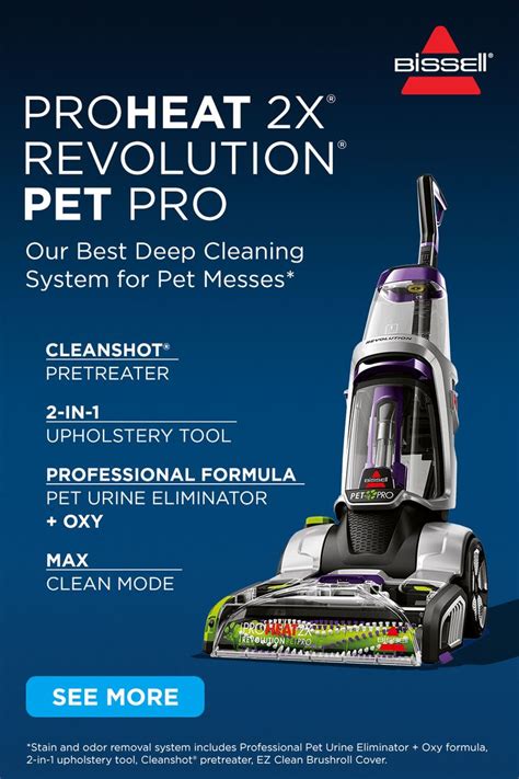 Bissell Proheat 2x Revolution Pet Pro User Guide