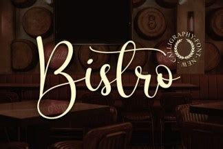 Bistro Script Font - Demofont.com