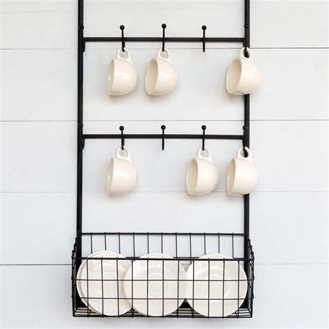 Bistro Wall Rack - Laylaloou Furniture & Decor