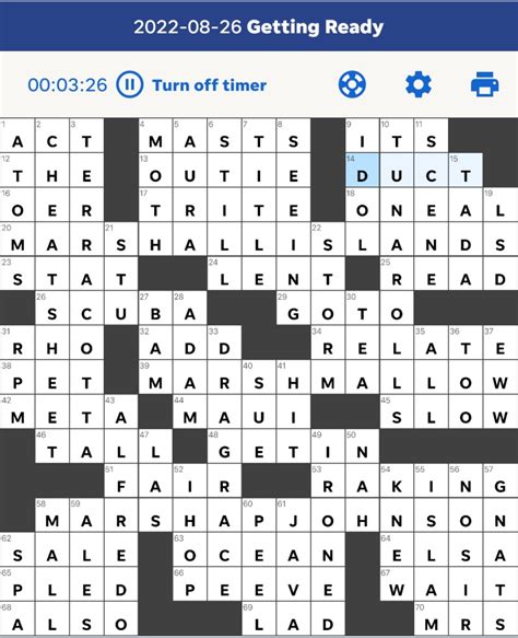 Find the latest crossword clues from New York Times Crosswords, LA Times Crosswords and many more. ... We think the likely answer to this clue is INDIA. You can easily improve your search by specifying the number of letters in the answer. Best answers for Type Of Ink: ... Rank Length Word Clue; 94% 5 INDIA: Type of ink 4% 3 TAT: Bit of ink 4% 4 .... 