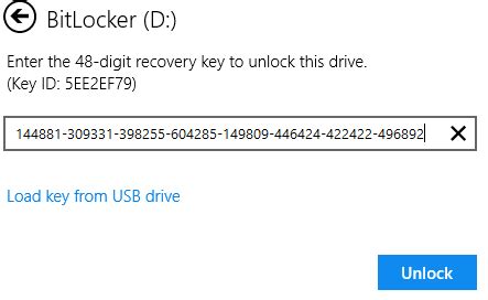 BitLocker doesn