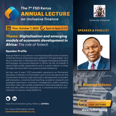 Bitange ndemo biography examples