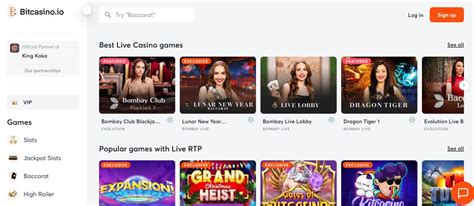 Bitcasino Australia live blackjack with crypto