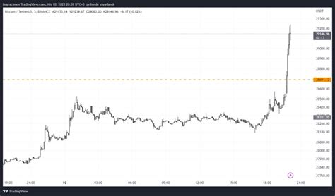 Bitcoin (BTC) 29.000 Doları Aştı! Kripto Piyasasında Son Durum