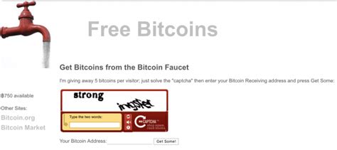 Bitcoin faucet captcha.  In 2010, a website called Bitcoin Faucet launched a unique ex...
