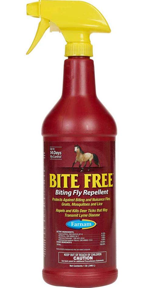 Bite Free Biting Fly Repellent for Horses Fly Control