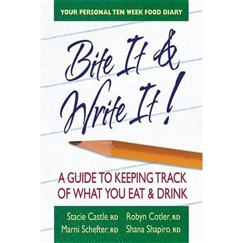 Bite it write it a guide to keeping track of what you eat drink. - Estudio sobre la posición competitiva del sector de alimentación y bebidas en españa.