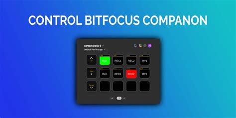 Bitfocus companion docker compose.  - bitfocus/companion Dec 14, 2023 · Is poss...