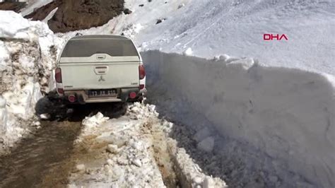 Bitlis''te karla mücadele sürüyor