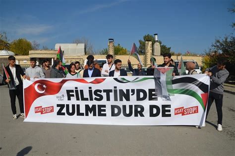 Bitlis'te İsrail'in Gazze'ye yönelik saldırıları protesto edildi - Son Dakika Haberleri