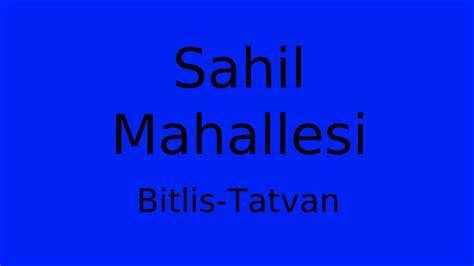 Bitlis Tatvan Sahil Mahallesi Hali Yikama Bul Servisi