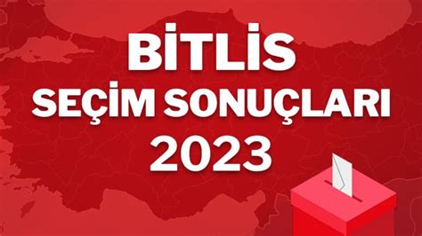 Bitlis seçim