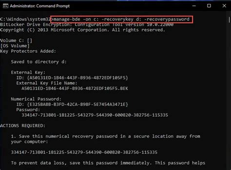 Bitlocker command prompt.  Type either "manage-bde-unlockX: -Pass...