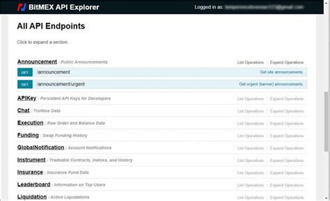 Bitmex wallet api.  Or for further examples and documentation REST API If you are logged...