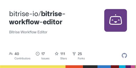 Bitrise app.  The Workflow Editor makes users more productive, helps avoid errors, ...