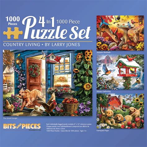 Bits And Pieces Puzzles in Games & Puzzles - Walmart.com