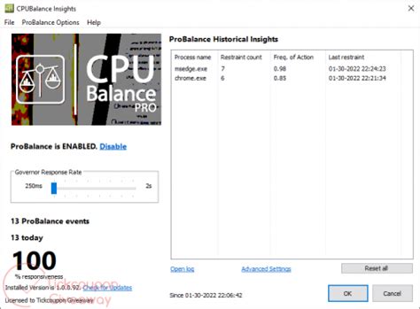 Bitsum CPUBalance Pro 1.0.0.90 with Keygen