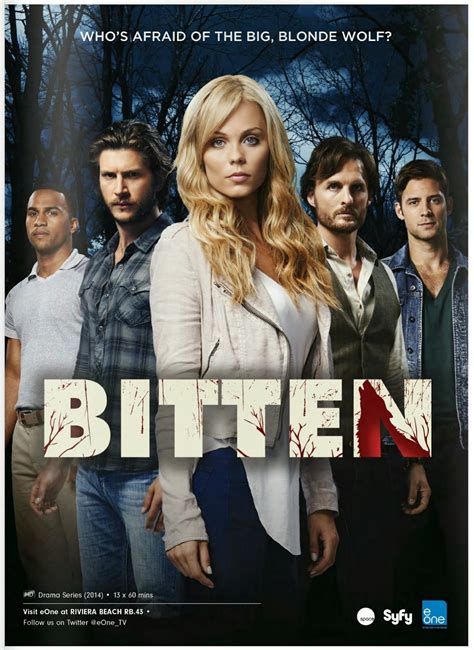 Bitten television show. Canadian television series Bitten debuted in the aftermath of popular paranormal shows such as Teen Wolf, True Blood, and The Vampire Diaries.Like True Blood and The Vampire Diaries, Bitten was adapted from a popular supernatural book series that features the adventures of otherworldly characters as they struggle to fit in … 