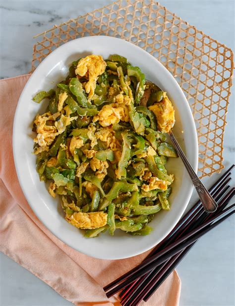 Bitter Melon with Eggs: A Chinese Stir-fry - The Woks …