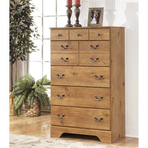 Bittersweet Light Brown Five Drawer Chest on sale at 410 Furniture ...