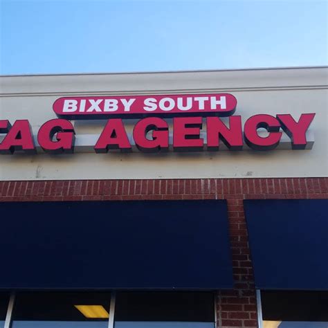 Bixby tag agency. No extra cost to you. Full DMV services without the DMV! Fast and efficient staff. Motor Vehicle Services, title services, license services. 918-299-2120 