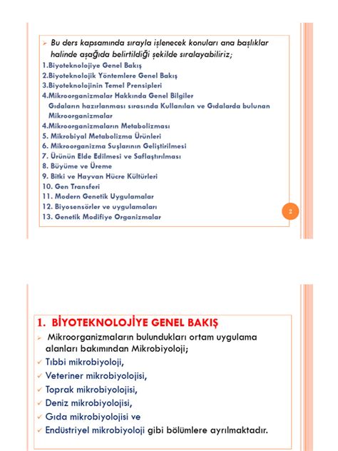 Biyoteknoloji PDF Scribd. 