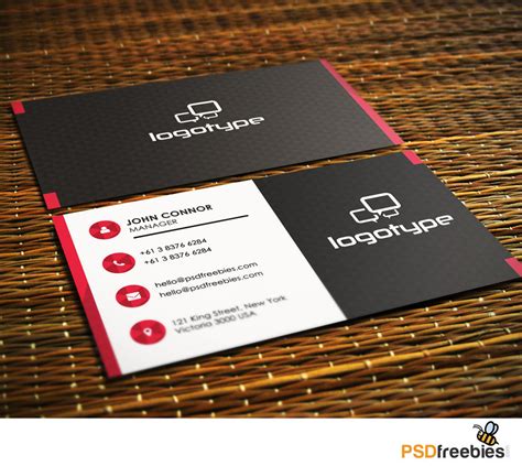 Biz Card Template Psd