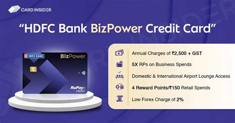 BizPower Credit Card Reward Points Program HDFC Bank.