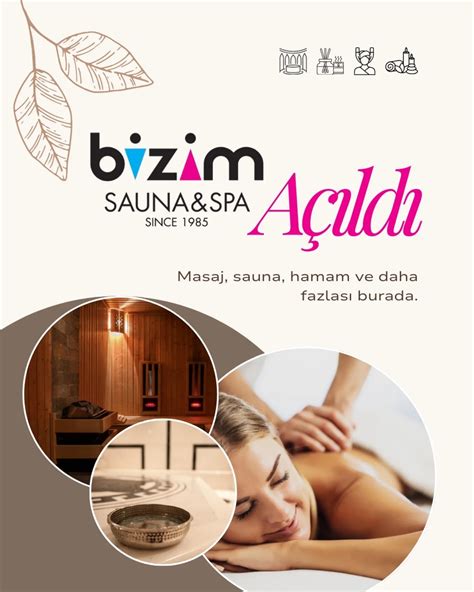 Bizim Sauna&Spa AÇILIYORUZ Bizim Sauna & Spa artık.