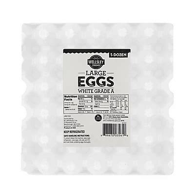 Perfectly versatile, protein-packed ingredient for healthy, at-home family cooking and baking. Includes classic large white eggs, 24 ct. This Item. $6.29. Eggland's Best Classic Large White Eggs, 24 ct. $6.99. Wellsley Farms Hass Avocados, 5 ct. $11.99. Kerrygold Grass-fed Pure Irish Salted Butter Sticks, 6 Pack/4 oz.