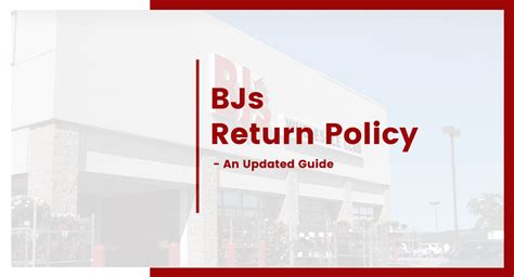 Bjs exchange policy. Shop BJ's Wholesale Club online and in-club for all your needs from groceries and paper products to TVs and tires. Join today to enjoy member-only savings every day. 