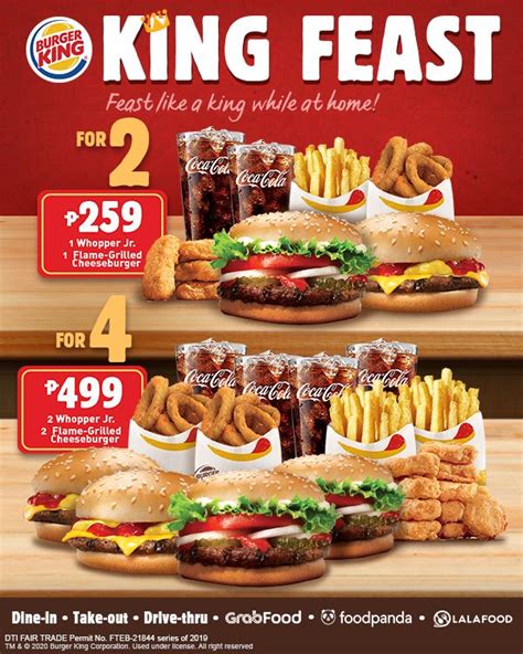 Save time and money with $3 OFF any $20+ BK® delivery order. At part. U.S. rest. Fees and higher prices apply. See Terms. Order Delivery..