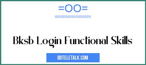 Bksb Login Functional Skills - bdteletalk.com