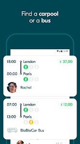 BlaBlaCar: Carpooling and Bus Apps on Google Play.