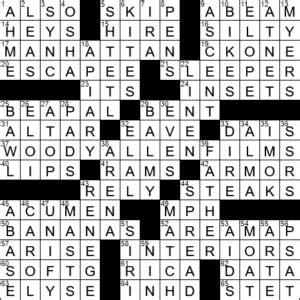 Blabs crossword clue 7 letters. The Crossword Solver found 30 answers to "Blabs/9645/", 7 letters crossword clue. The Crossword Solver finds answers to classic crosswords and cryptic crossword puzzles. Enter the length or pattern for better results. Click the answer to find similar crossword clues. 