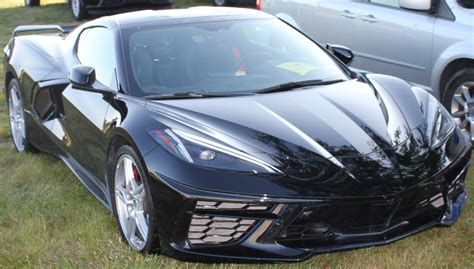 Black 2023 Corvette