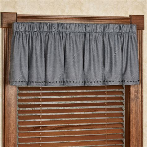 Black And Gray Valances Wayfair