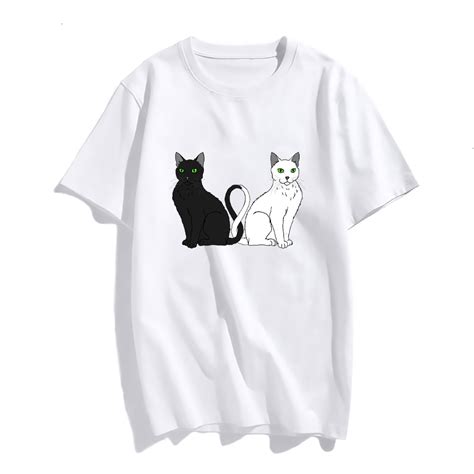 Black And White Cat T-Shirts & T-Shirt Designs Zazzle