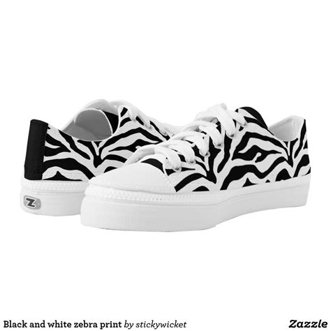 Black And White Leopard Shoes Zazzle