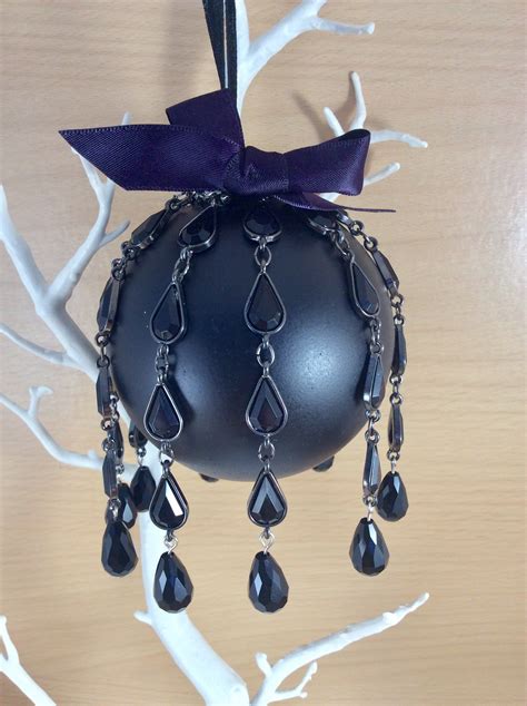 Black Bauble - Etsy UK